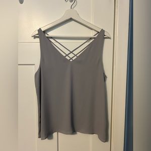 Gray tank top from Express
